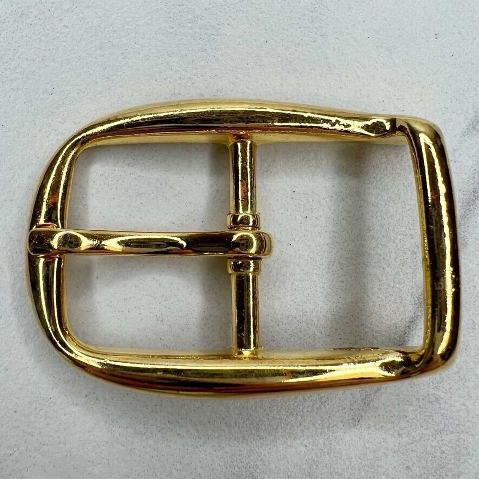 Vintage Gold Tone Simple Basic Belt Buckle for up to 1 Inch Belt