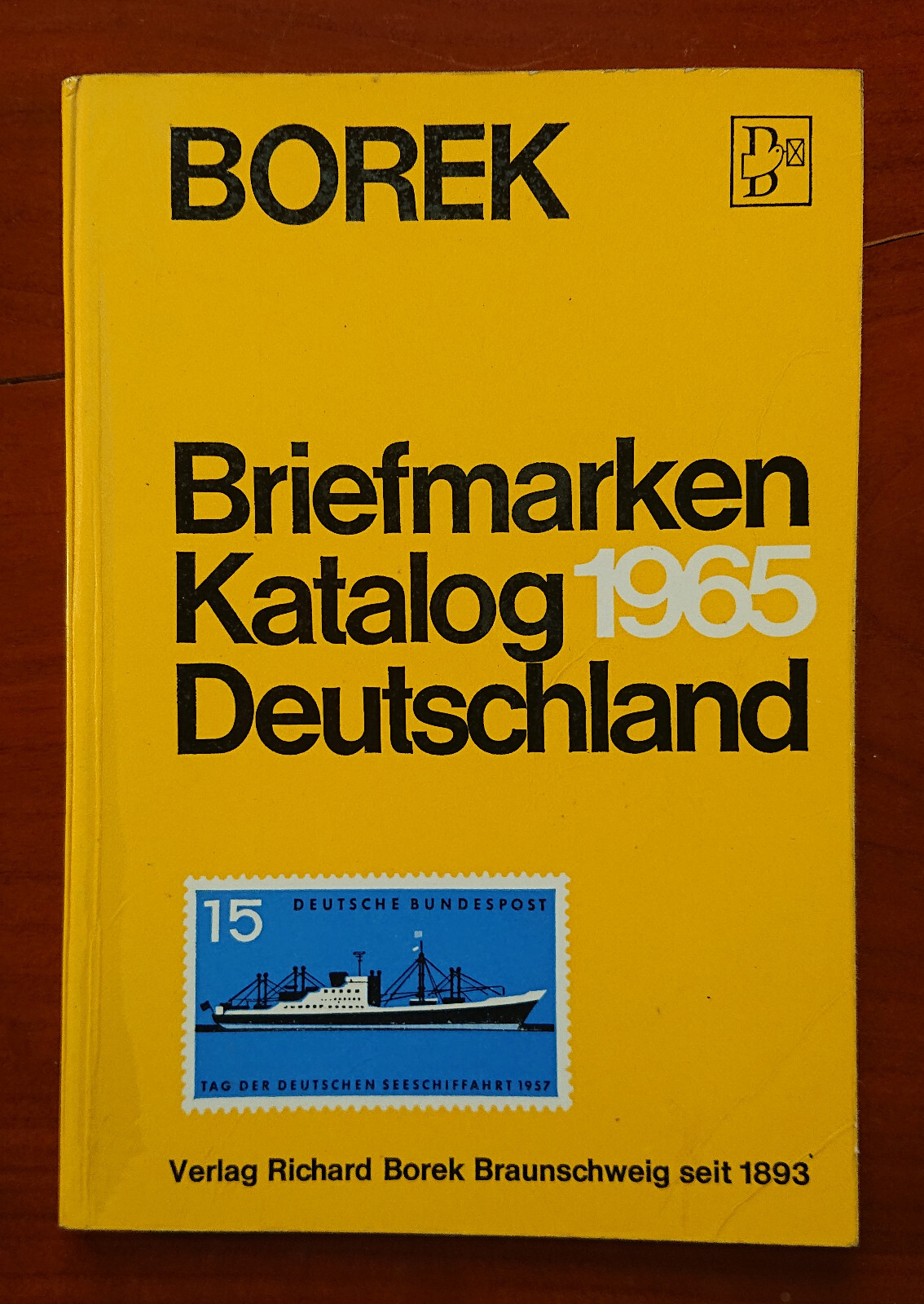 Richard Borek Stamp Catalog Germany 1965 207 S.S.Philately Postage Stamps