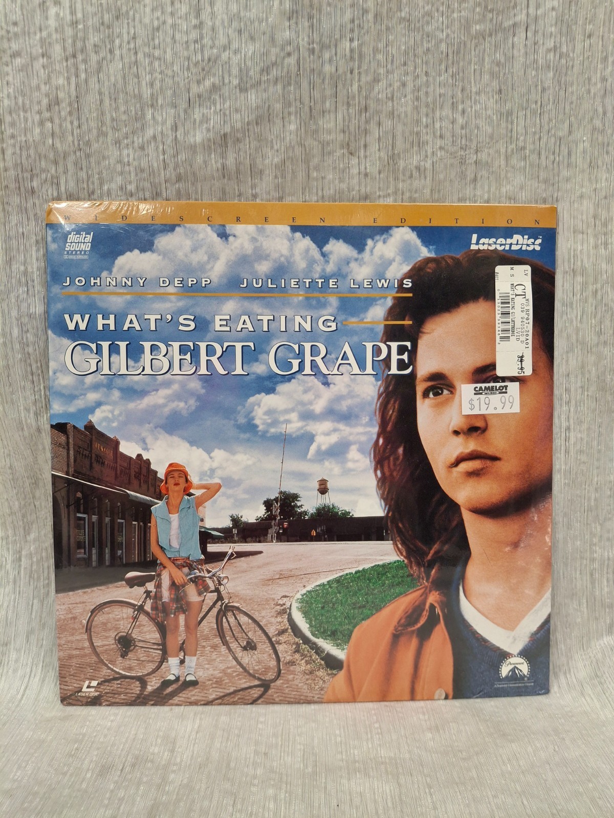 WHAT'S EATING GILBERT GRAPE Laserdisc LD BRAND NEW SEALED WIDESCREEN VERY RARE!