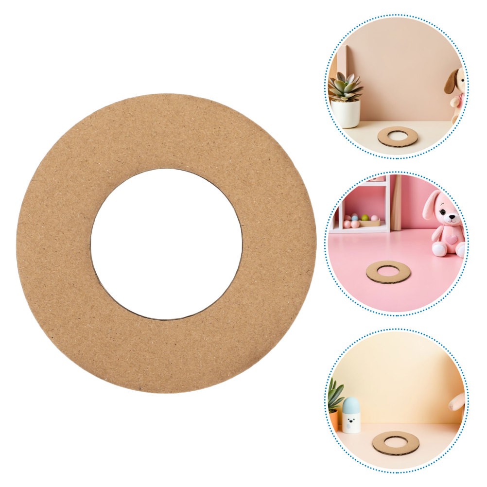  11Pcs Cardboard Wreath Rings, 5.9 Inch Wreaths for Crafts, Wreath Frame