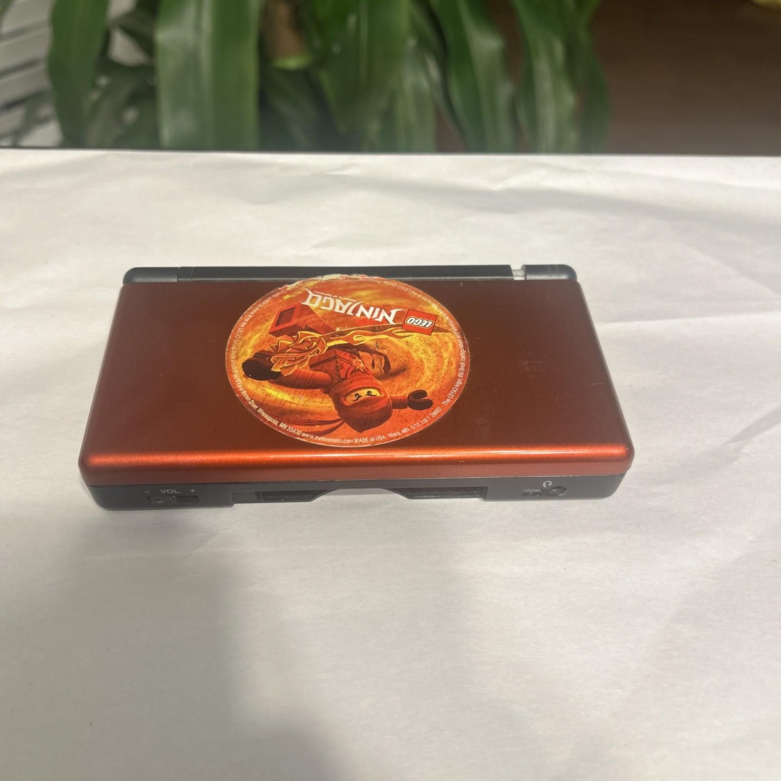 Nintendo DS Lite Crimson Console Only *For Parts Or Repair Doesn't Turn On