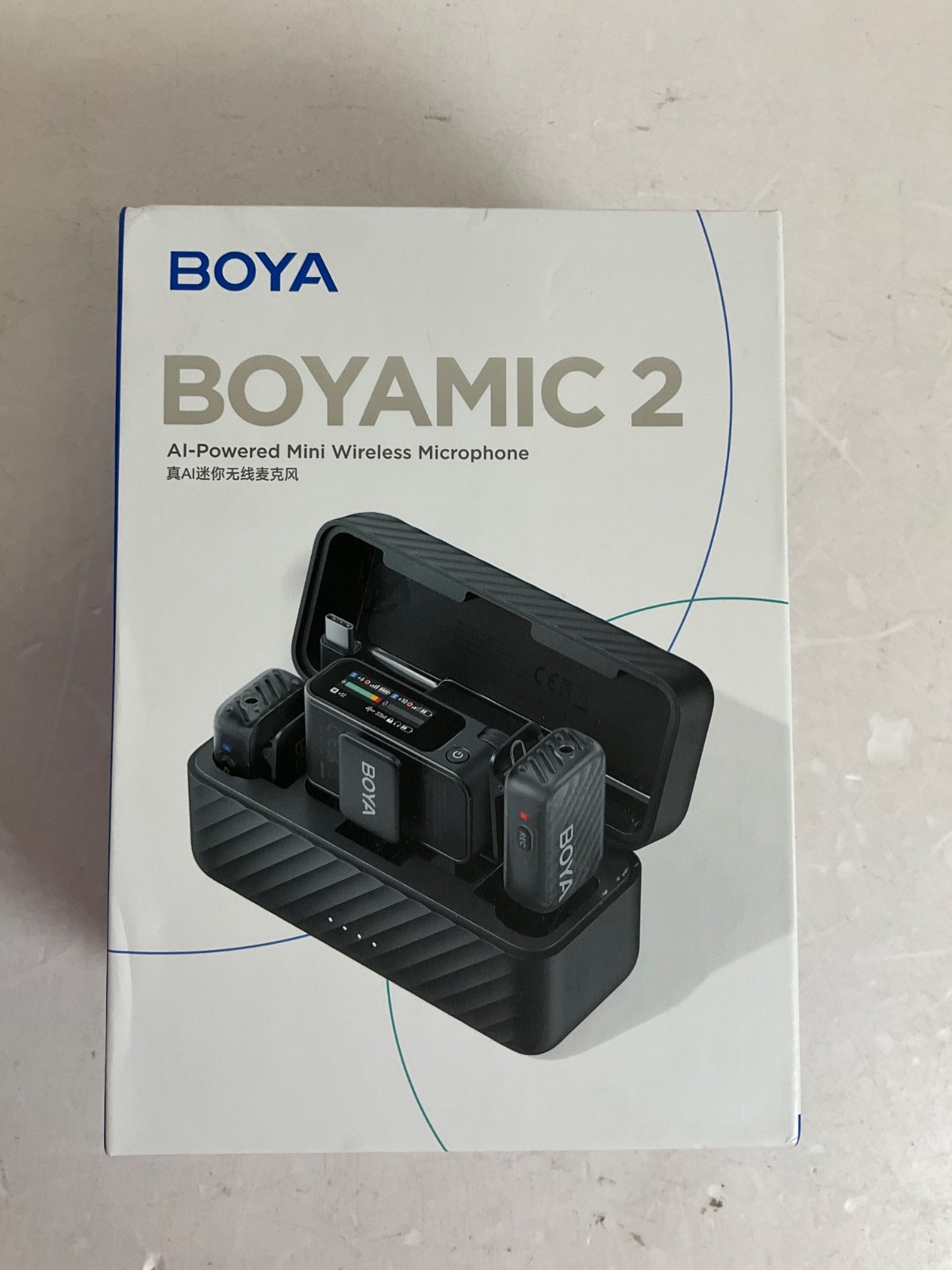 BOYA BOYAMIC Mini Wireless Microphone System Compact Open Box