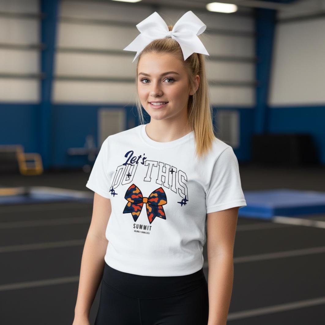 Summit Gear • Let's Do This Camo Bow Shirt • Customization Available