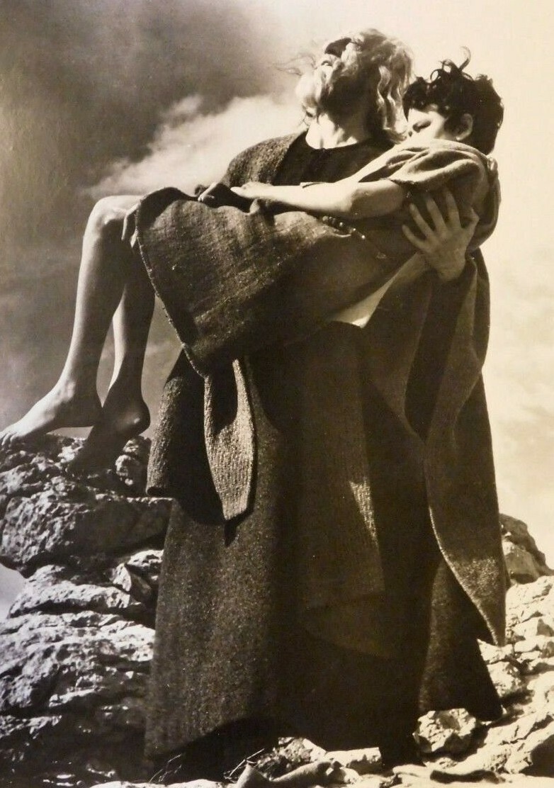 1978 George C. Scott, The Bible Saturday Night Movie CBS TV Promo Photo A2