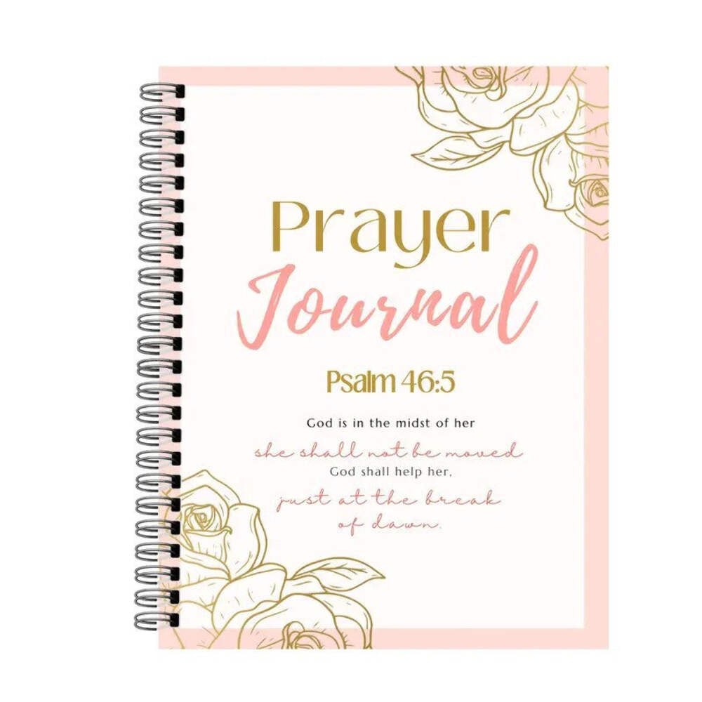 Prayer Diary & Gratitude Journal – Bible Study and Faith Reflection Notebook