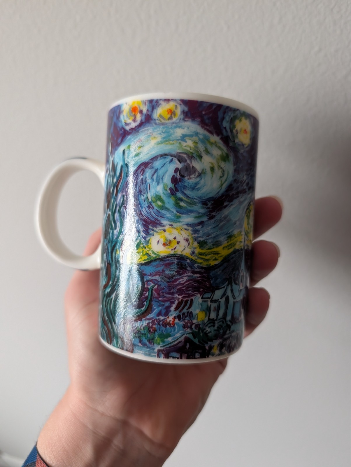 The Starry Night Painting Van Gogh Chaleur Masters Art Collection Coffee Tea Mug