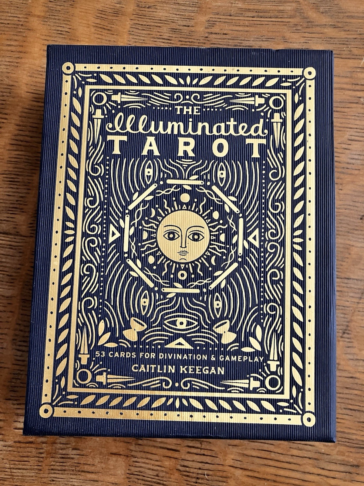 Caitlin Keegan The Illuminated Tarot 53 Card Deck for Divination