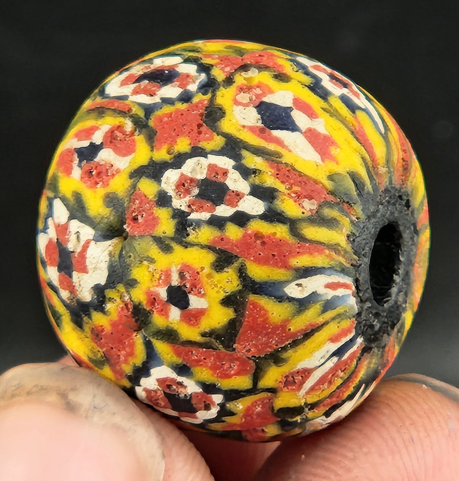 beautiful Venetian Antique african glass beads old Beads