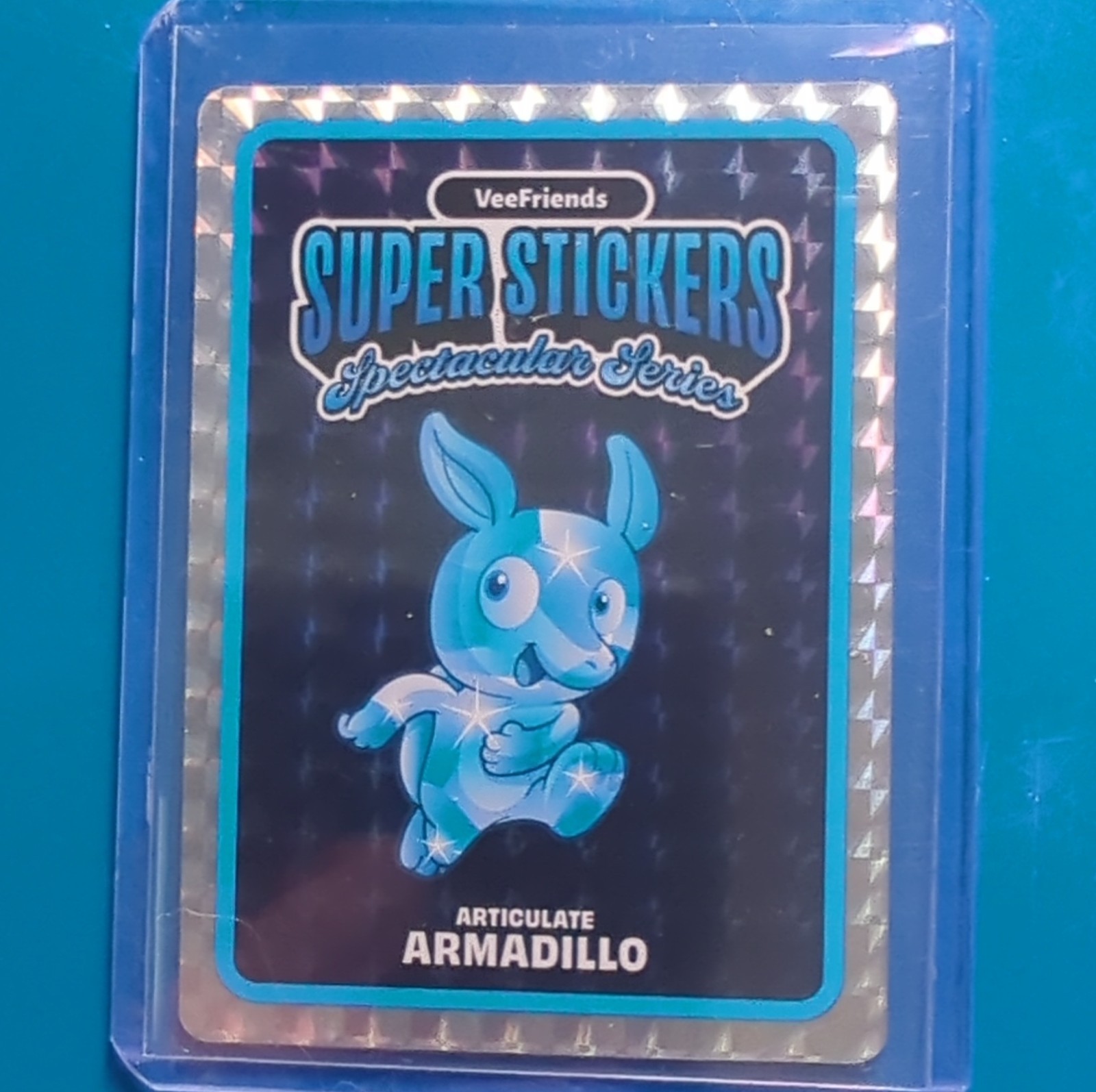 VeeFriends Super Stickers Spectacular Series Articulate Armadillo Hologram 2026