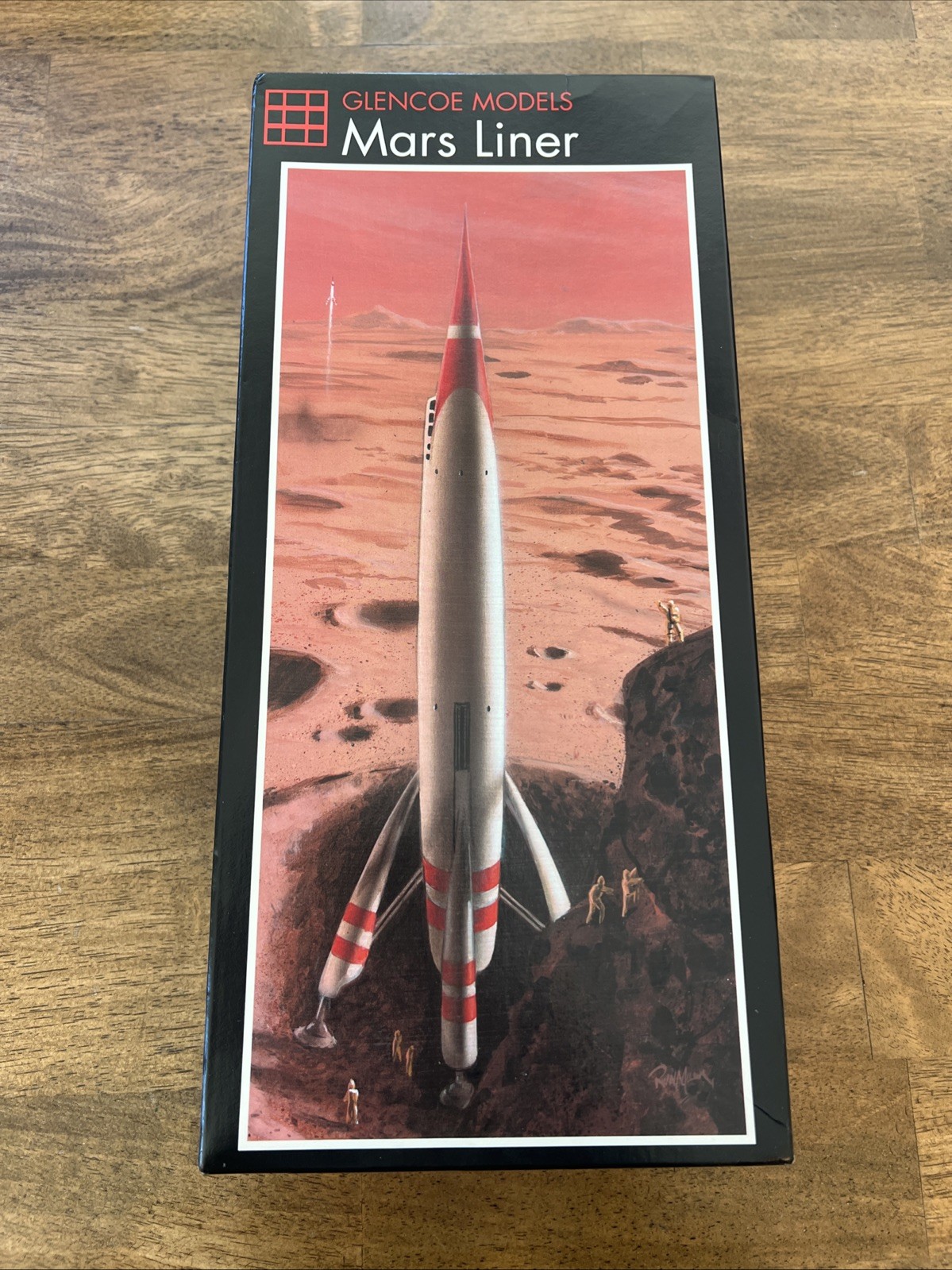 GLENCOE #6914 1/144TH MARS LINER ROCKET MODEL KIT - NEW IN BOX - SAME DAY SHIP