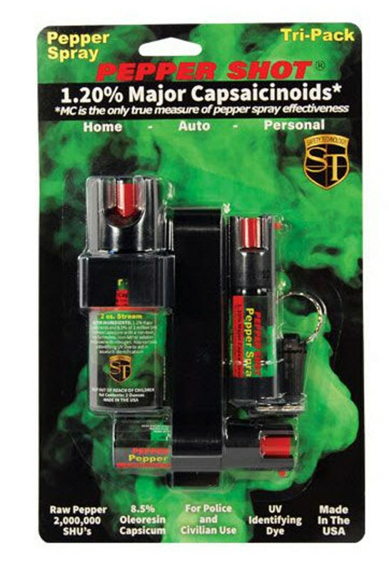 Pepper Spray 3 Pack Home,Office,Auto Self Defense PROTECTION SEE RESTRICTIONS;:
