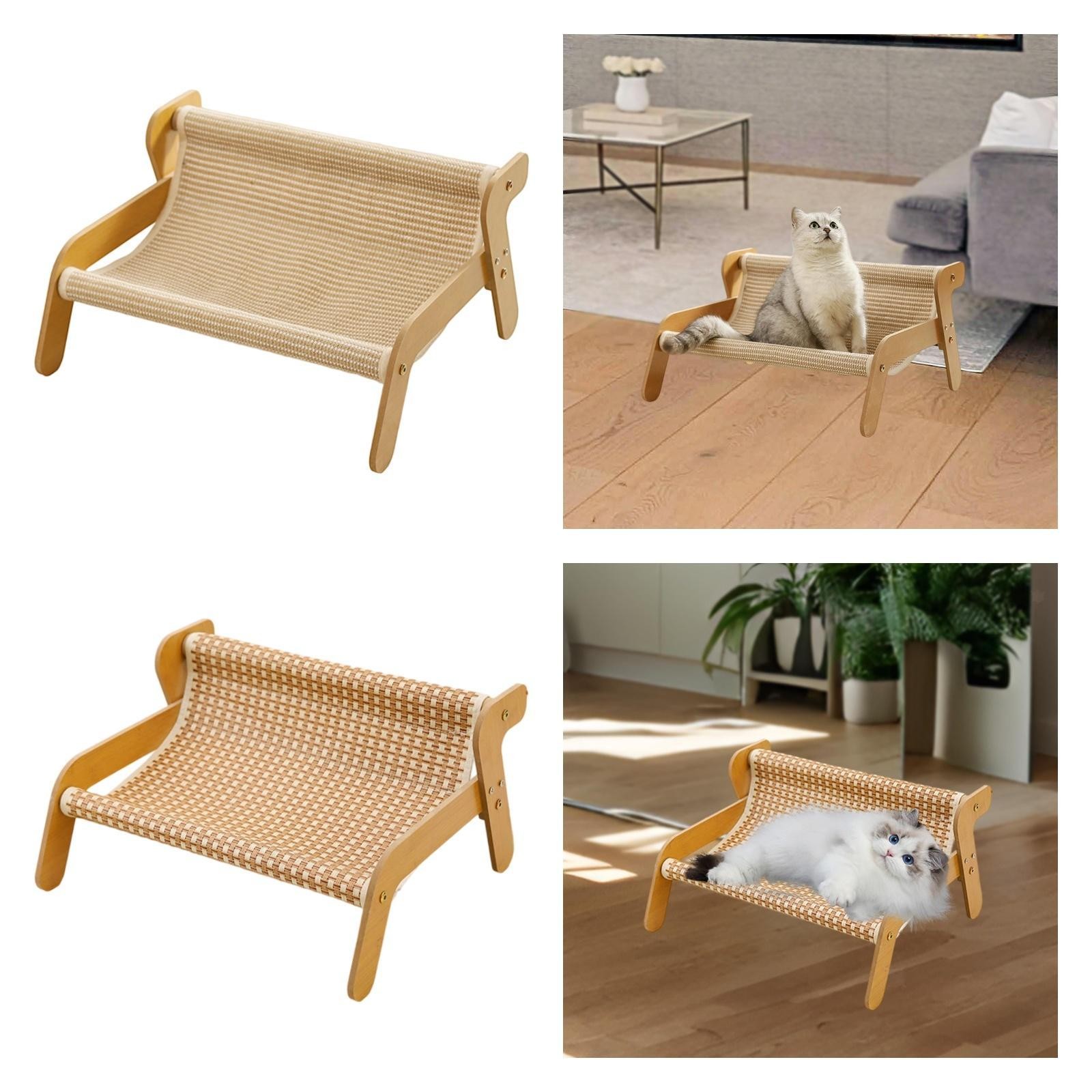 Cat Scratcher Couch Bed Pet Furniture Sofa Shape Cartoon Elevated Modern for