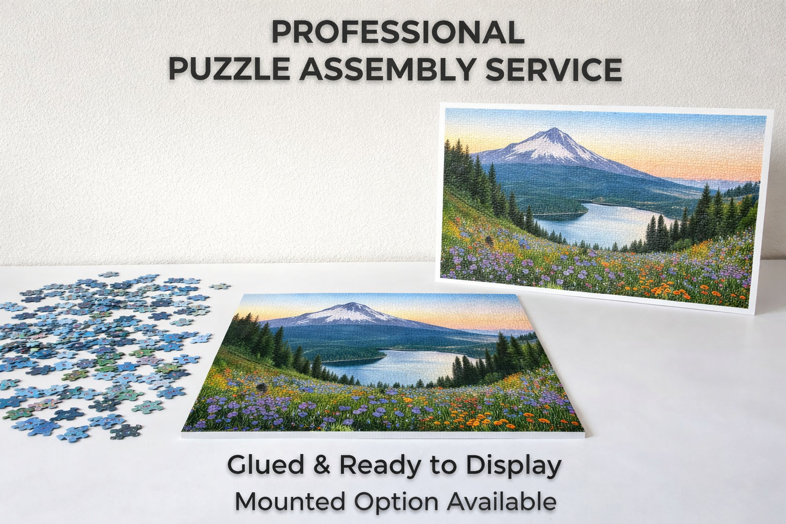 Send Me Your Puzzle – I Assemble, Glue & Return Ready to Display