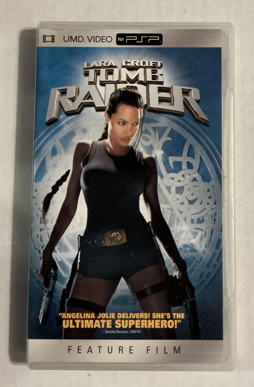 Tomb Raider Lara Croft Video Movie for Sony PSP UMD