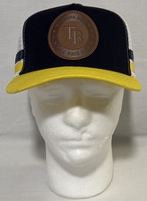Tampa Bay Ray SnapBack Hat Law Enforcement 7/14/24 Melonwear Blue Yellow MLB SGA