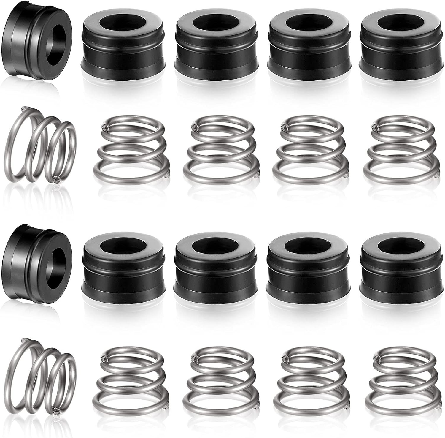 Hotop 20 Pieces RP4993 Replacement Seats and Springs RP4993 Faucet Repair Seat S