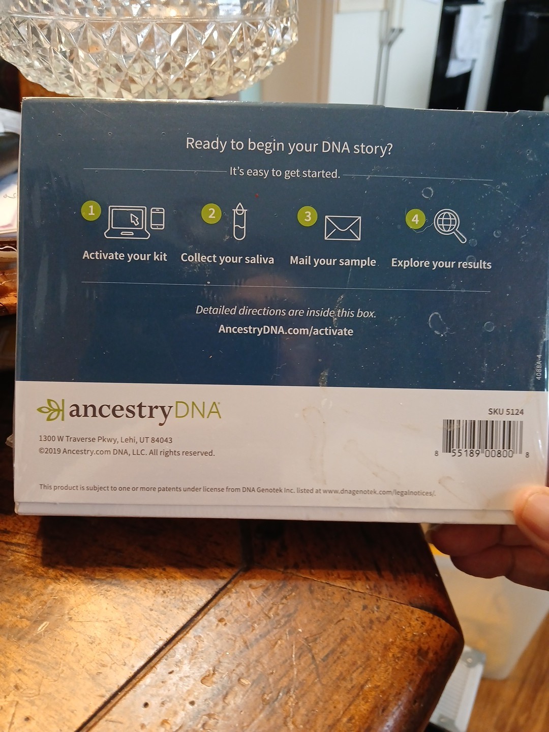 ANCESTRY DNA TEST KIT, NIP - SEALED