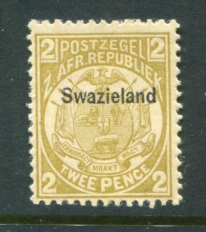 Swaziland #3 Coat of Arms 2 P. [Mint Lightly Hinged]