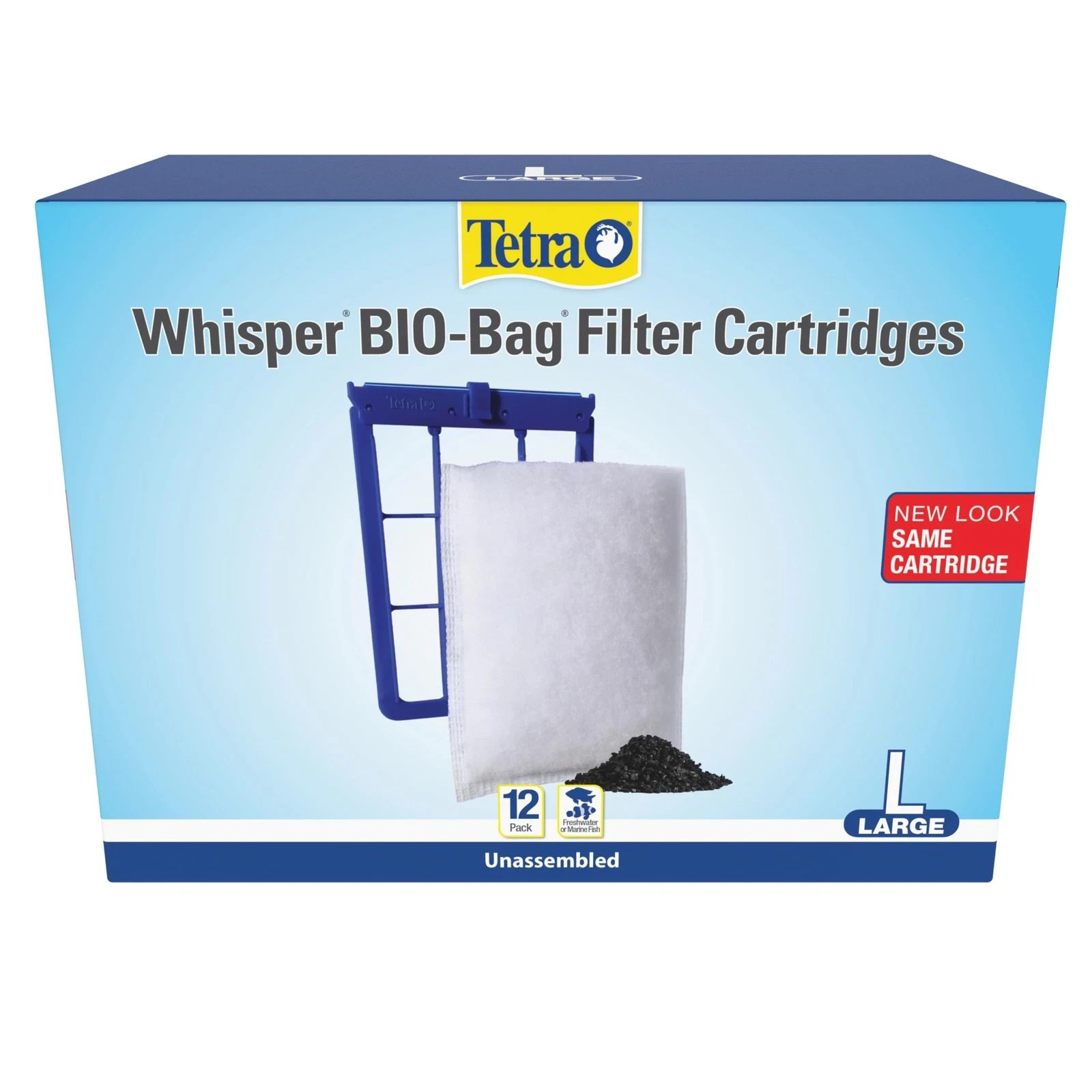 Tetra Whisper Bio-Bag Filter Aquarium Cartridges, Large Filter for Freshwater an