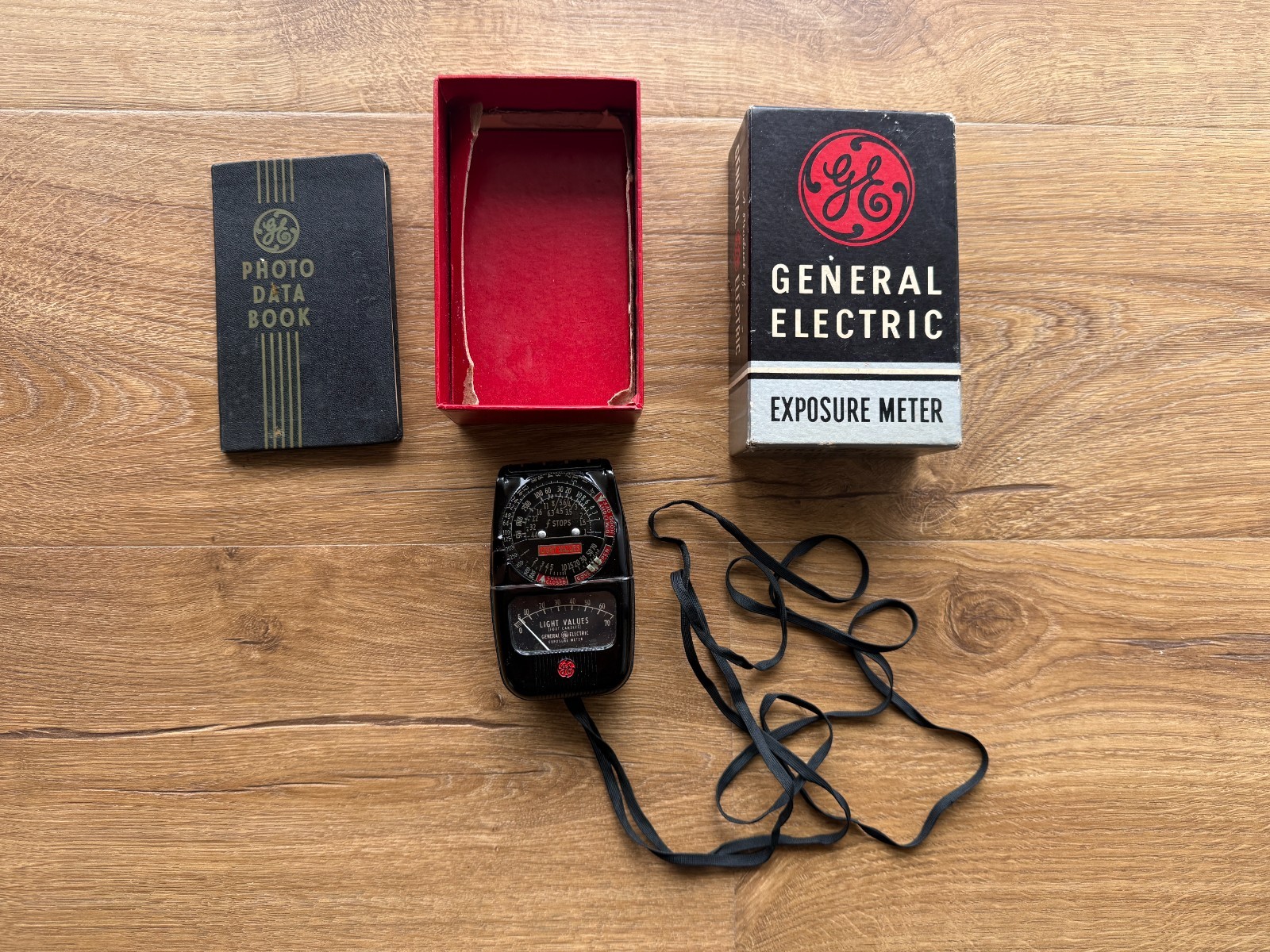 GE Exposure Meter DW-48 w/book and Box AS IS Parts NO Returns