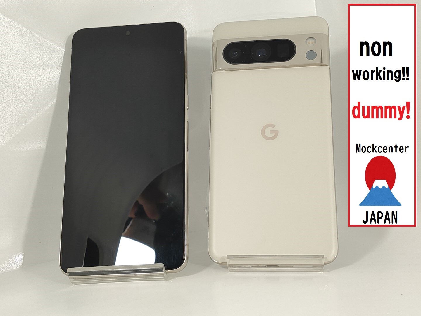 【dummy!】 Google Pixel 8pro （color white） off-screen real thing dummyphone