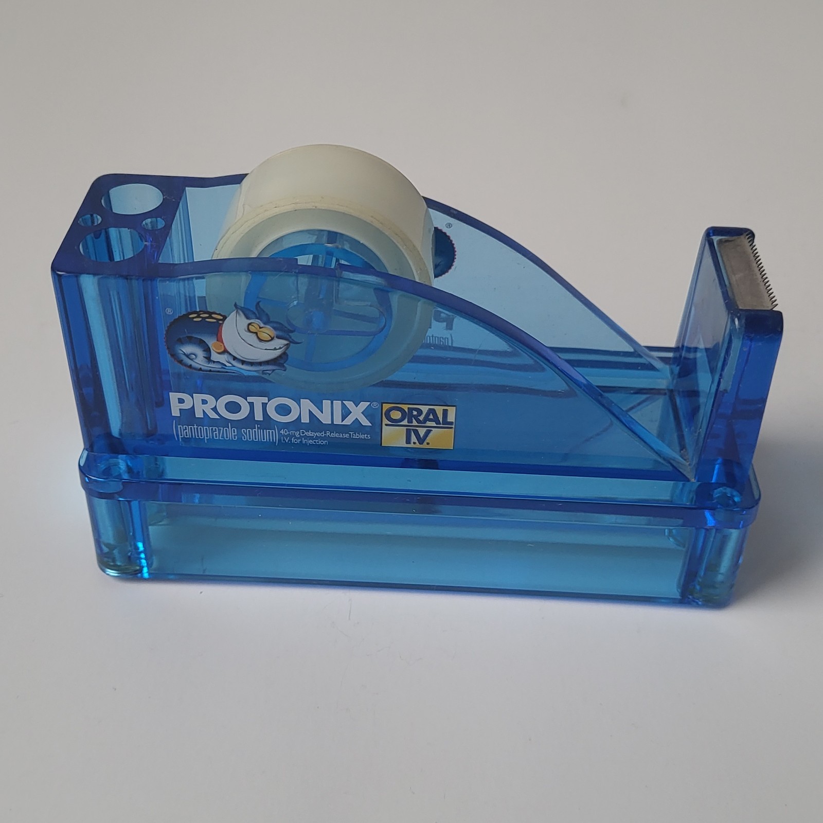 Protonix Oral IV Tape Dispenser Pharmaceutical Drug Rep Promo Drug Collectible