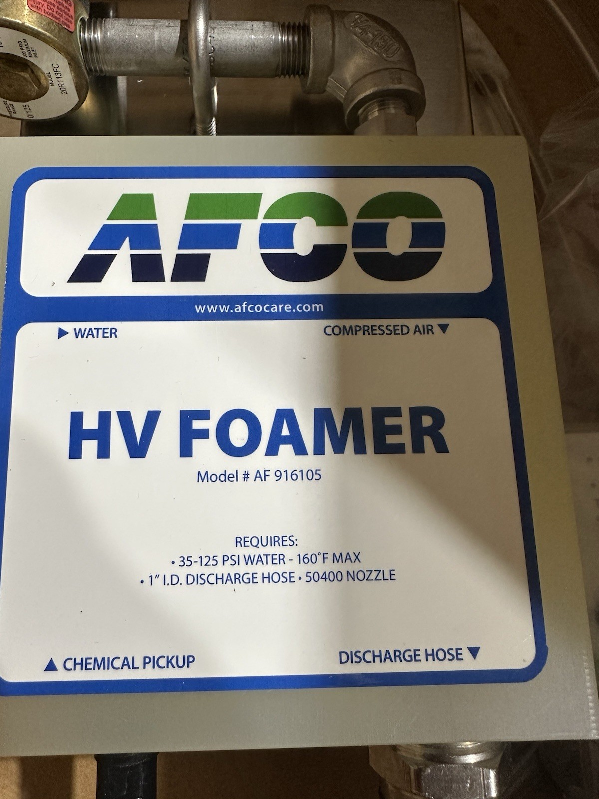 Afco HV Foamer AF916105