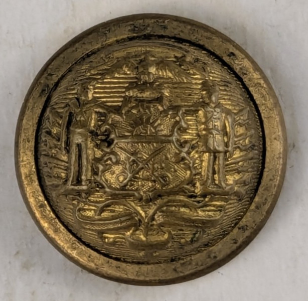 1880s - Sons of the Union Veterans of the Civil War Uniform Button - M2E