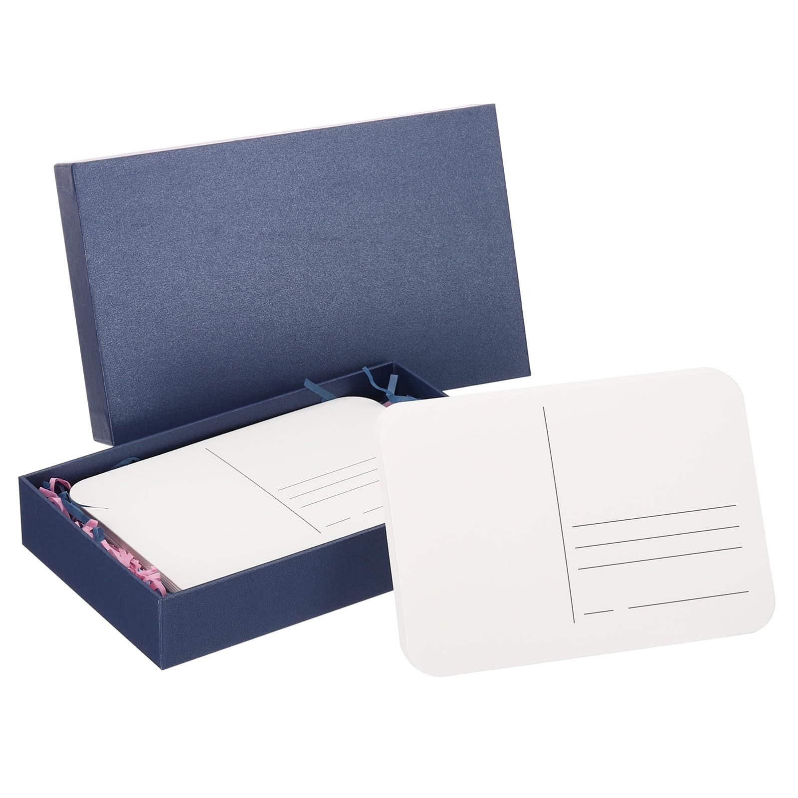 PATIKIL 60 Pcs 100% Cotton Watercolor Postcards 4x6 Inch Water Coloring white 