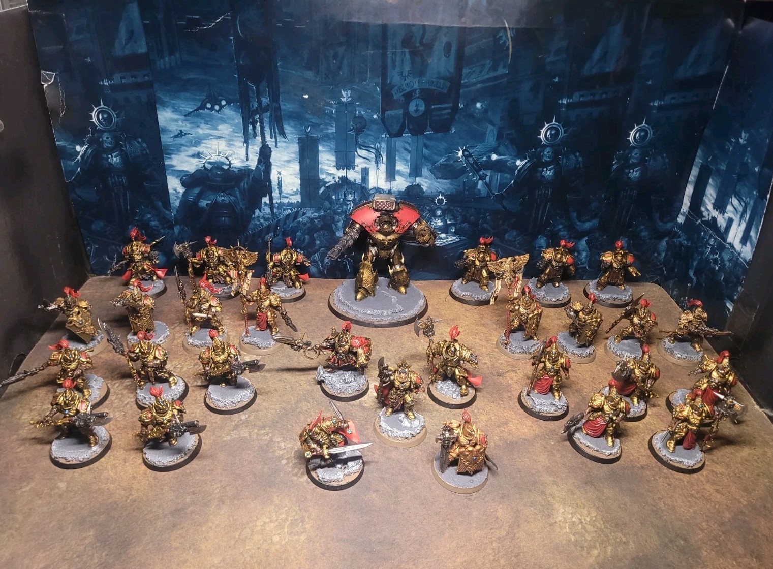 Warhammer Custodes Army - 2000pts PRO PAINTED - Venatari, Achilles, Galatus
