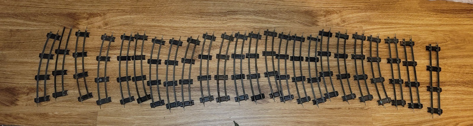 Vintage American Flyer Standard Gauge Train Track Lot 24 : 3 Straight 21 Curved