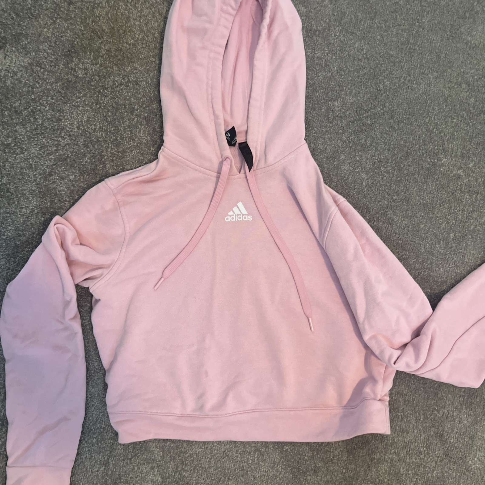 Girls 12-14 Pink Adidas Hoodie