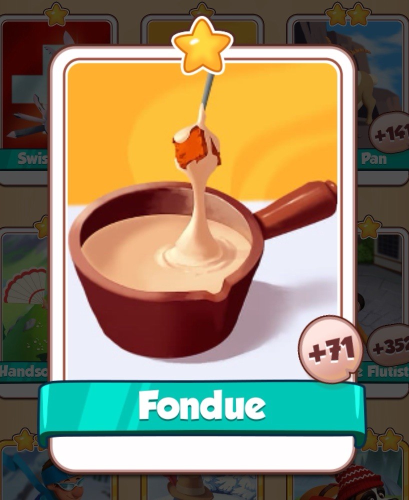 coin master Fondue card