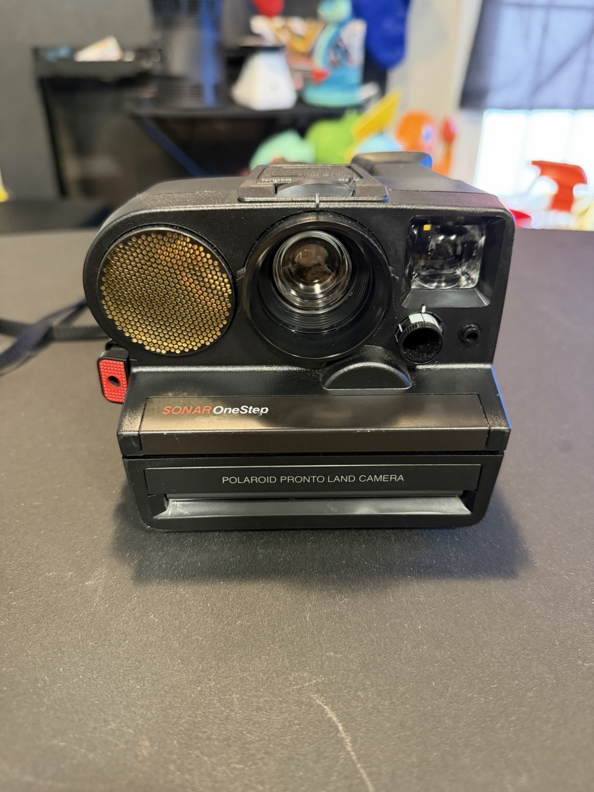 Polaroid Sonar OneStep Pronto Land Camera Black with Manual and Case