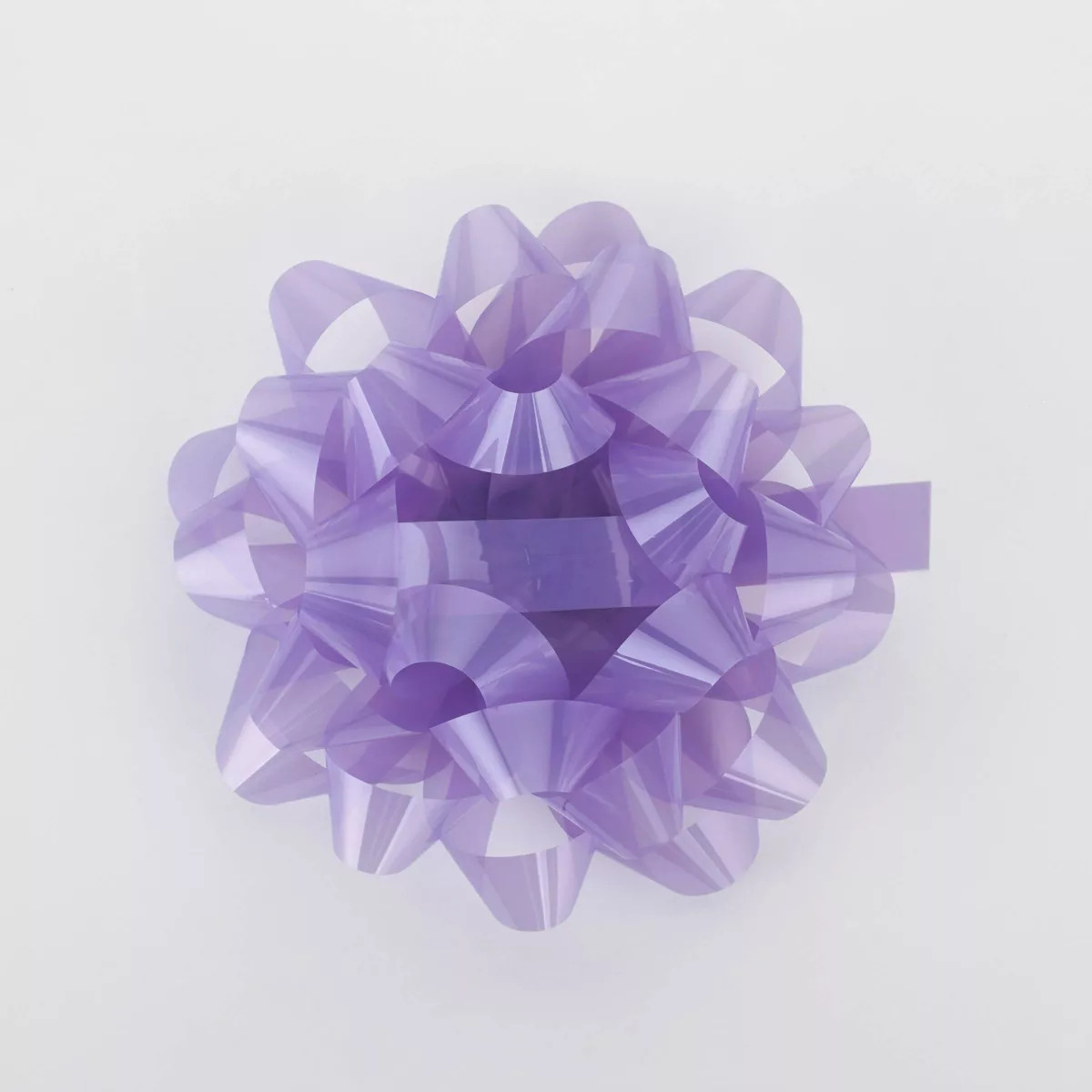 Bows and Sparkles 6" Large Gift Bow Purple