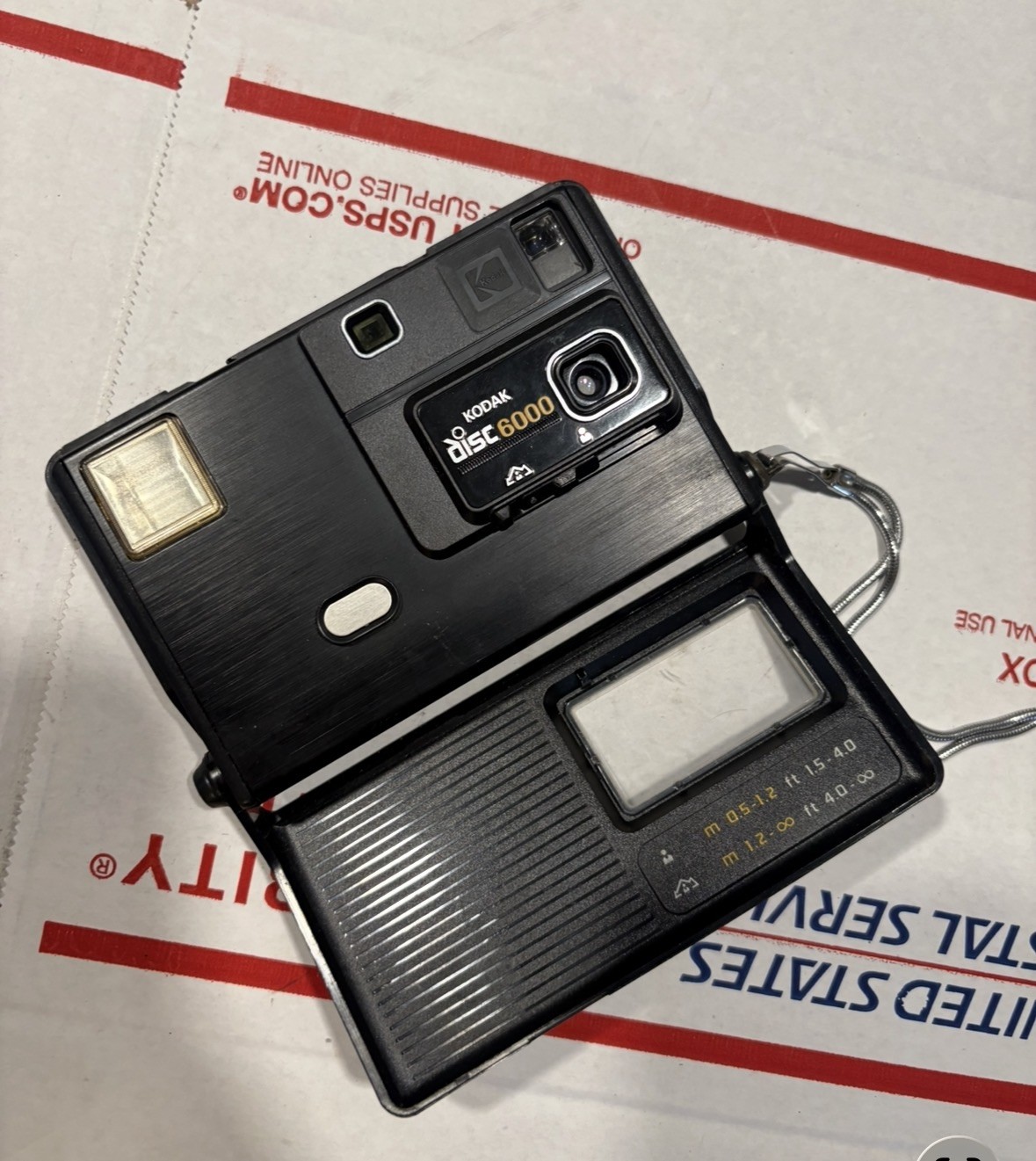 Kodak Disc 6000 Vintage Disc Film Camera Black Classic Photography Collectible