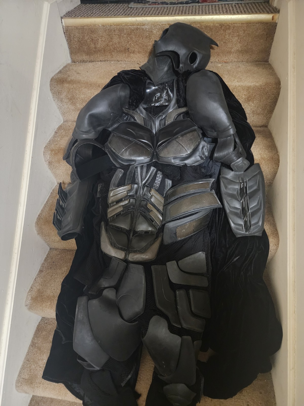 Batman Suit Dark Knight Christian Bale Style.