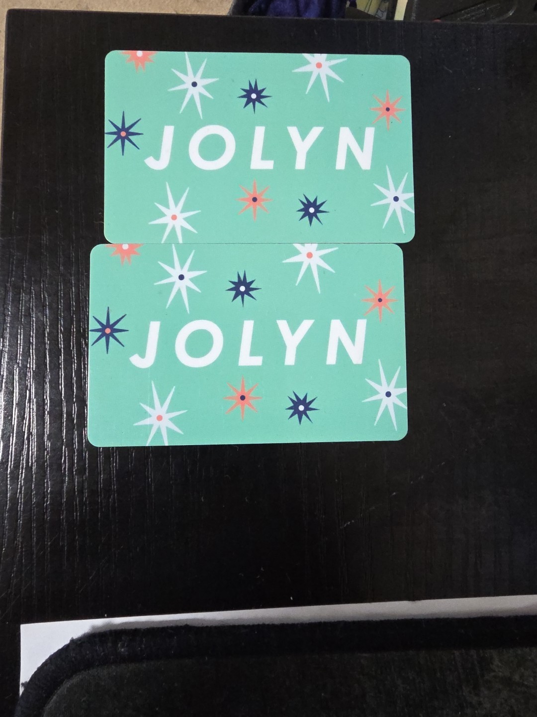 Jolyn Swim Wear Gift Cards (2) Total Value - $75