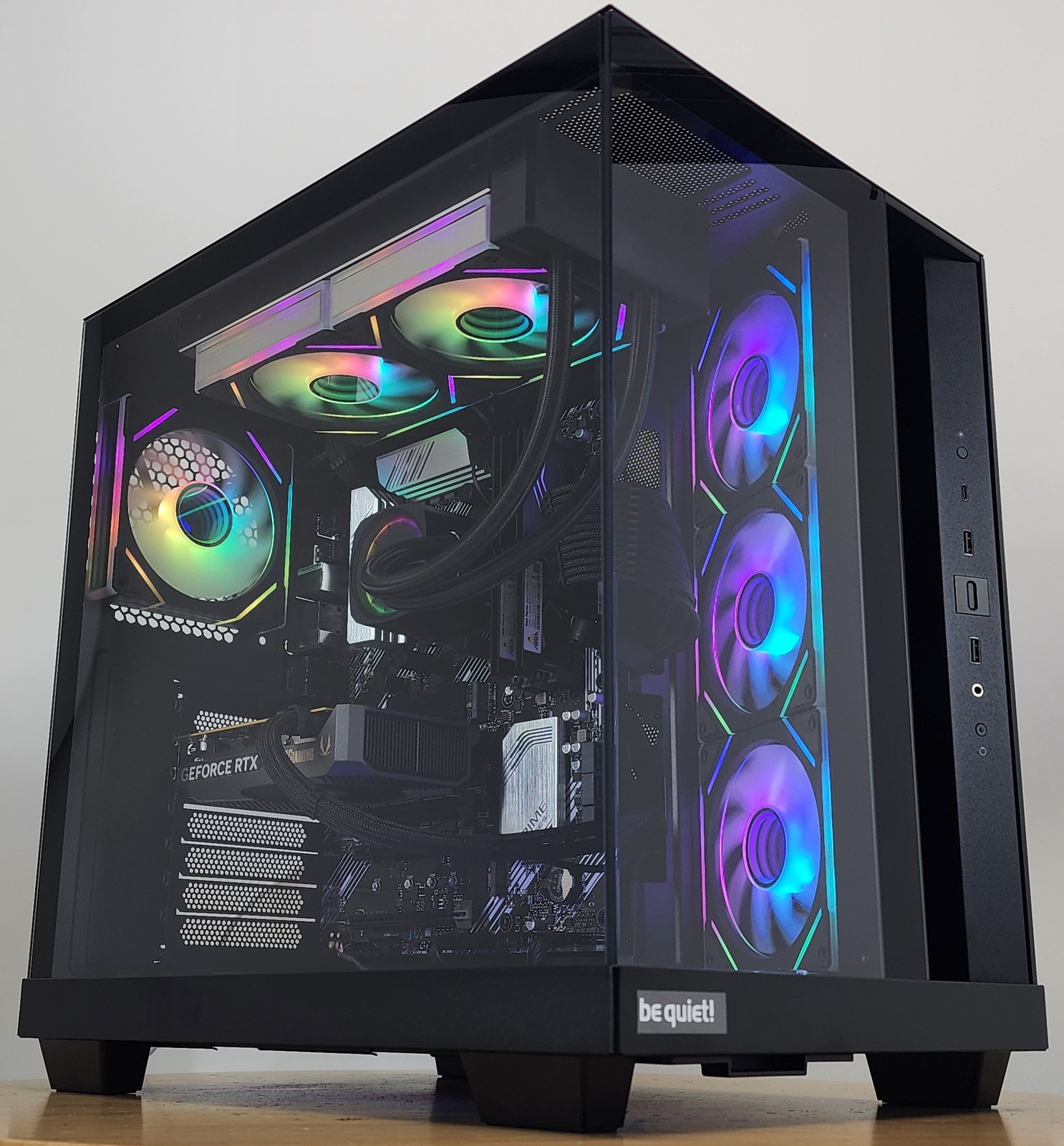 Gaming PC Ryzen 7 5700X 16GB RAM 1TB SSD RTX 5060  8GB Windows 11 Computer