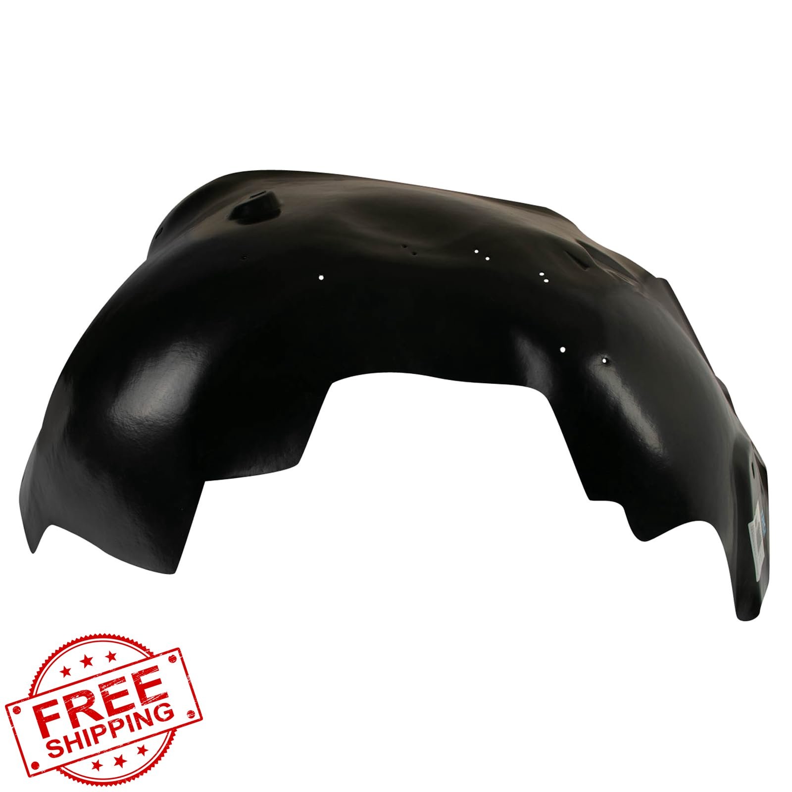 TRQ Fender Liner Set for 07-13 Chevy Silverado 1500 Front Driver/Pass