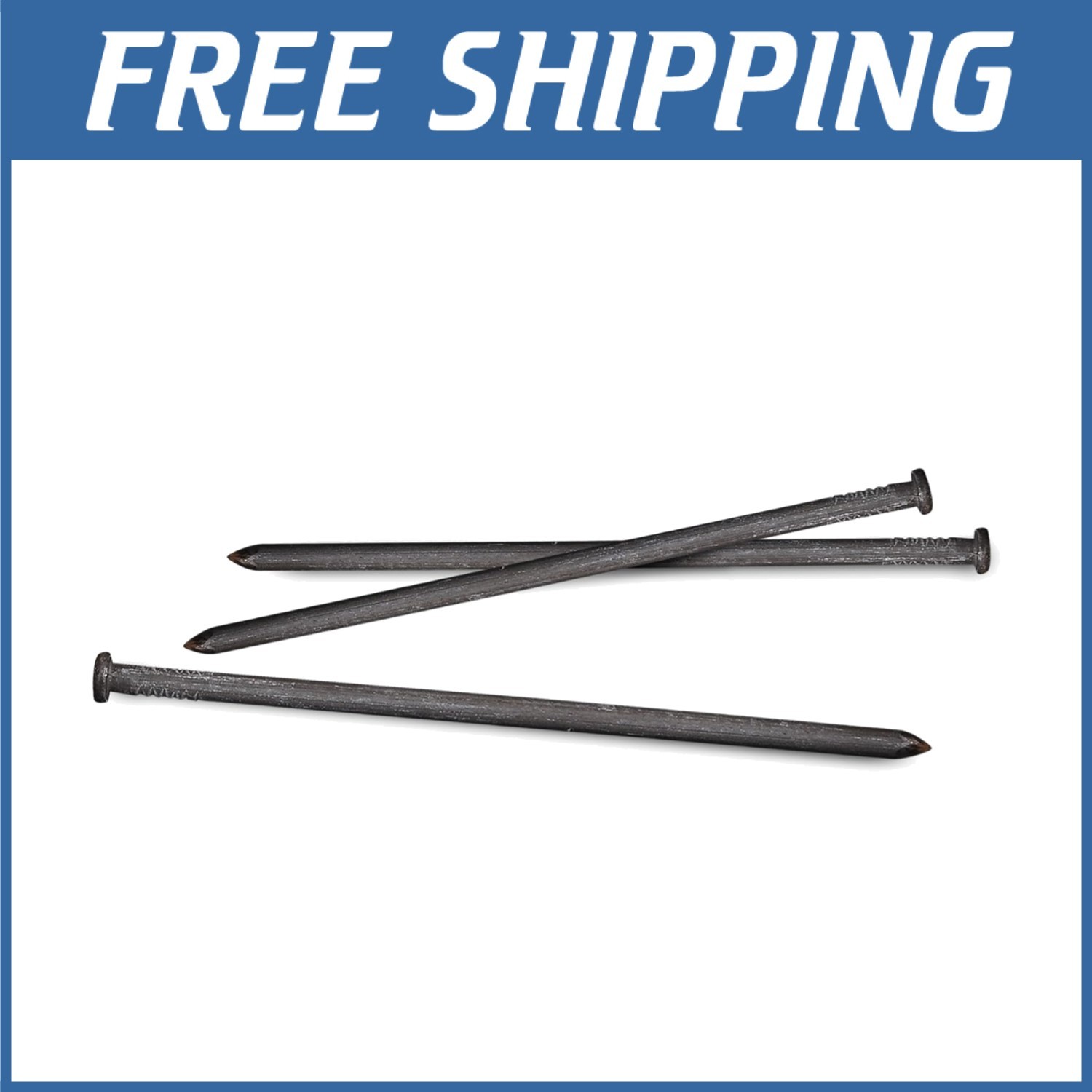 45-Pack 10-Inch Metal Anchoring Spikes