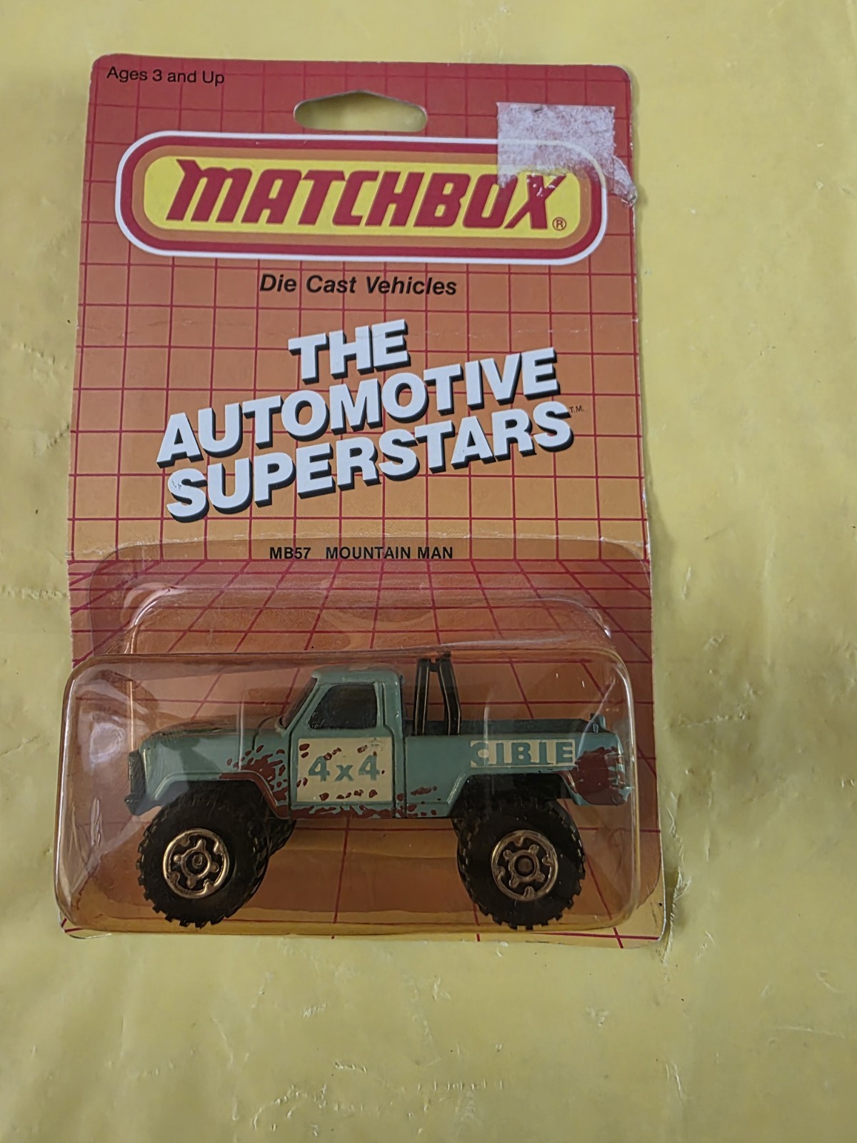 1986 Matchbox The Automotive Superstars MB57 Mountain Man