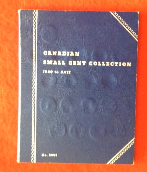 1920-72  CANADA  (49)  DIFFERENT   + (3)   SMALL CENTS MISSING 1922-26  in ALBUM