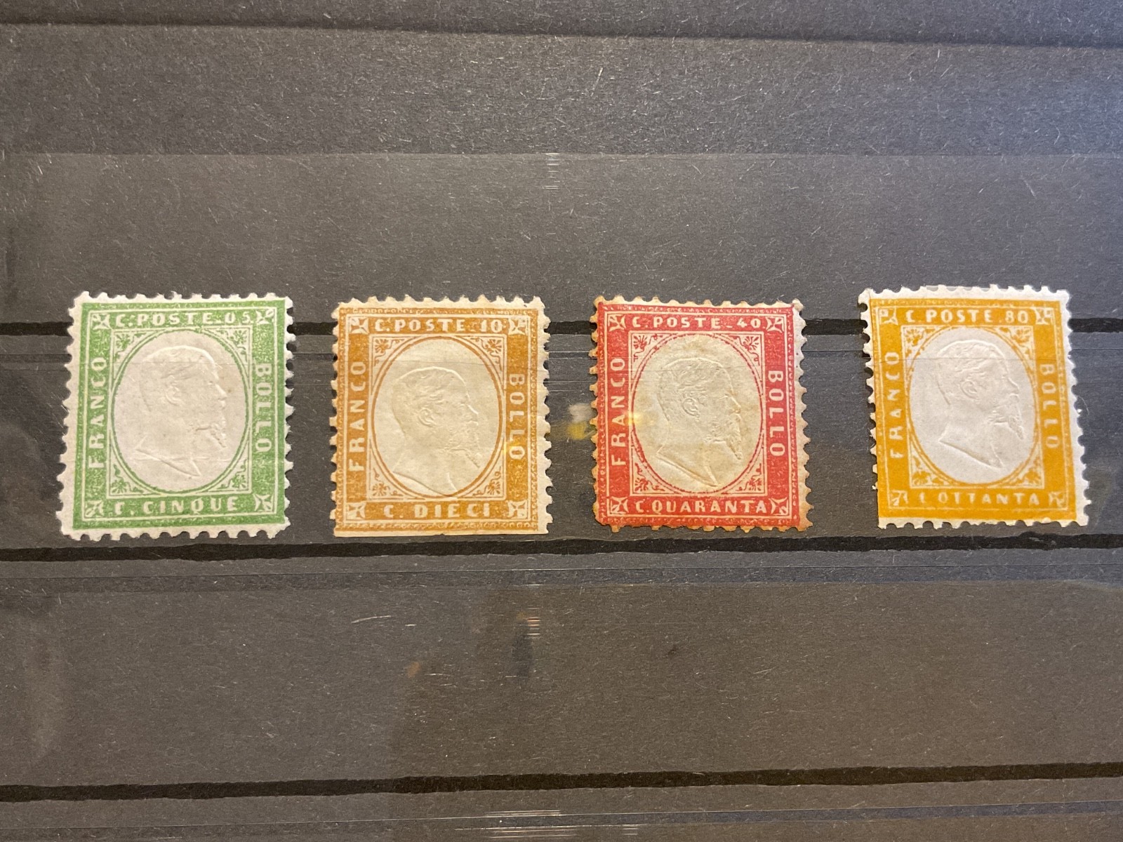 Italy 1862 mounted mint or used stamps  B3311