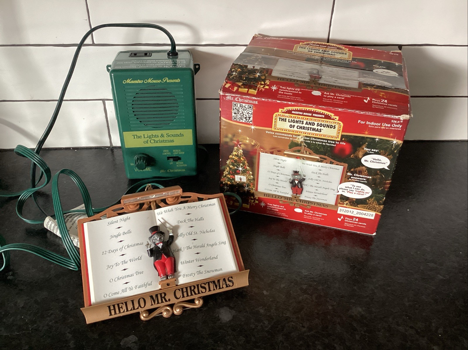 Mr. Christmas Maestro Mouse Presents The Lights & Sounds of Christmas 2012