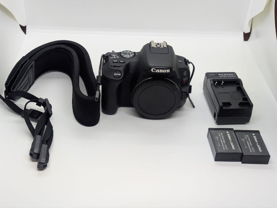 Canon EOS Kiss X9 Digital DSLR Camera with Charger and Batteries Included