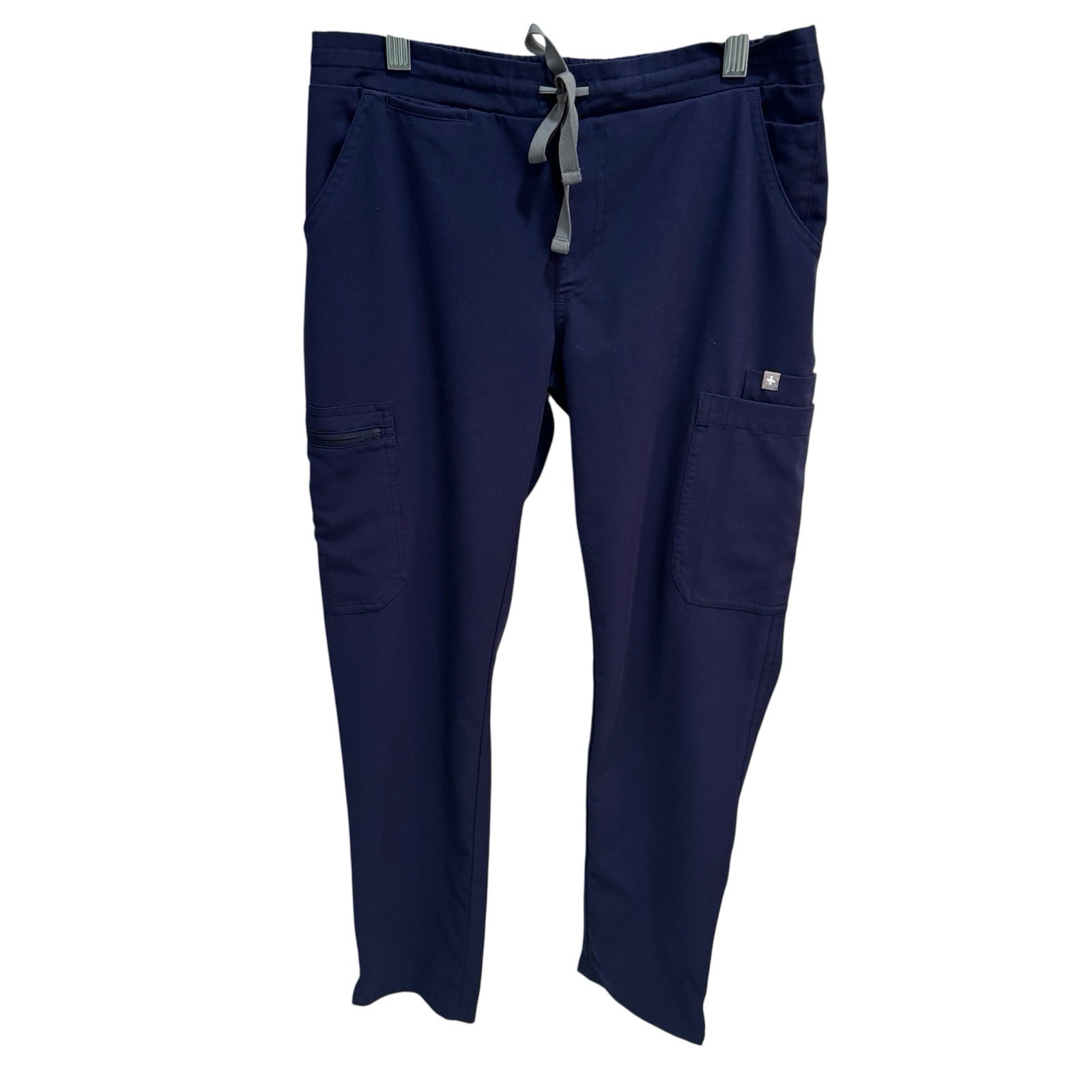 Figs Technical Collection Scrub Pants Blue Womens XS Medical Nursing