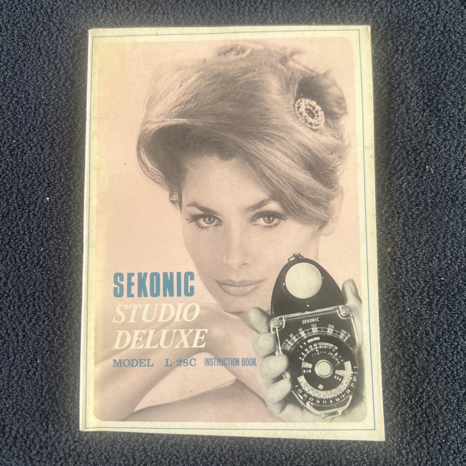 Sekonic Studio Deluxe Model L-28c2 Instruction Manual 48 pages