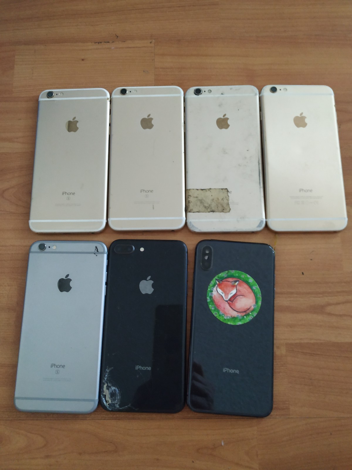 Lot of  7 Apple iPhone 6s Plus /6 Plus and other for parts