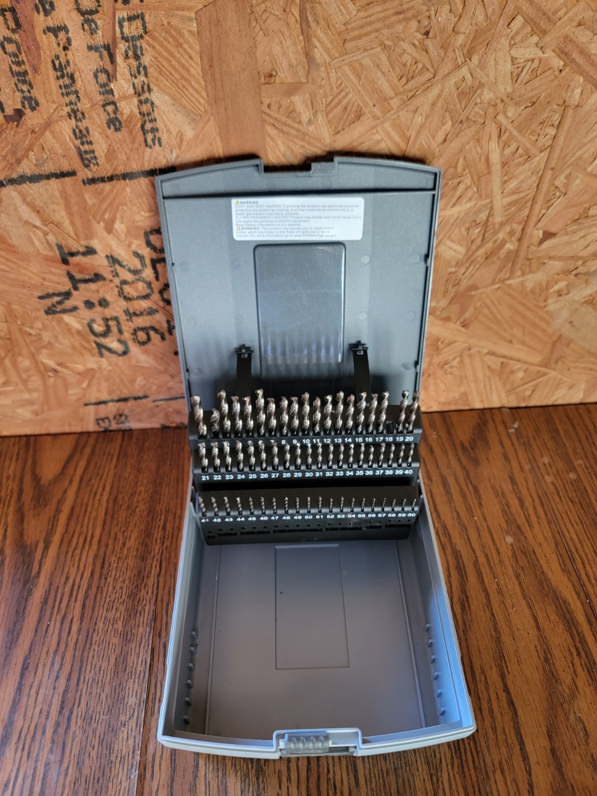 PRECISION C60R18COSET 090600 Jobber Drill 60pc Set 👁 